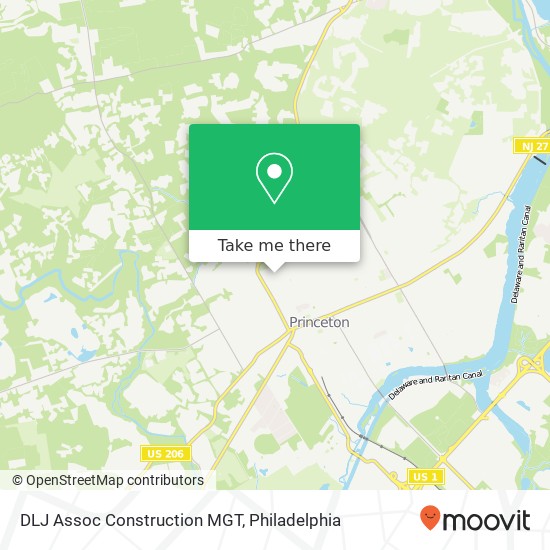 Mapa de DLJ Assoc Construction MGT