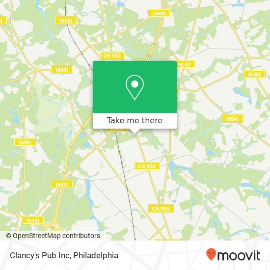 Mapa de Clancy's Pub Inc
