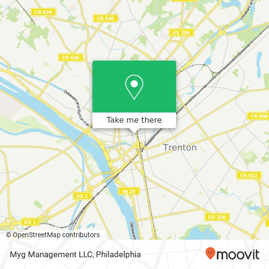 Myg Management LLC map