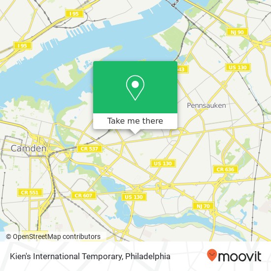 Kien's International Temporary map