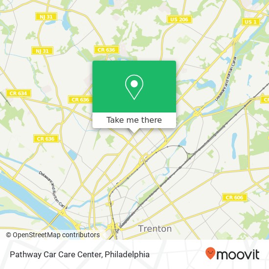 Mapa de Pathway Car Care Center