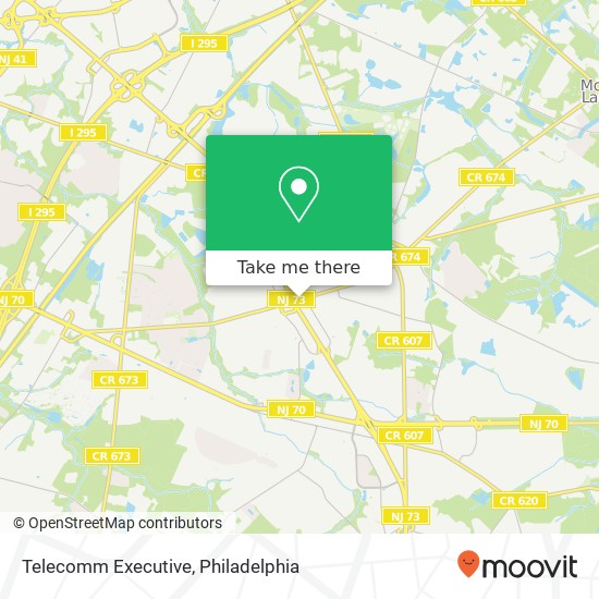 Telecomm Executive map