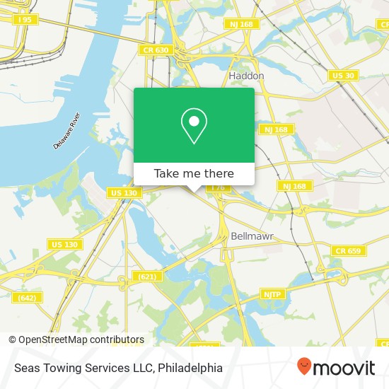 Seas Towing Services LLC map