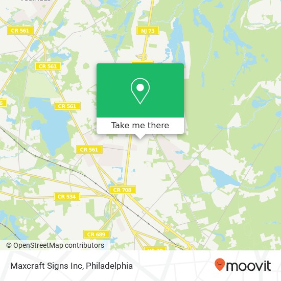 Mapa de Maxcraft Signs Inc