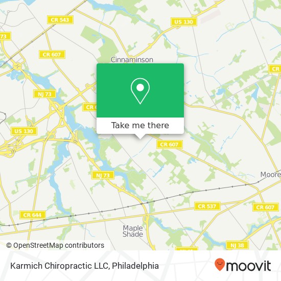 Karmich Chiropractic LLC map