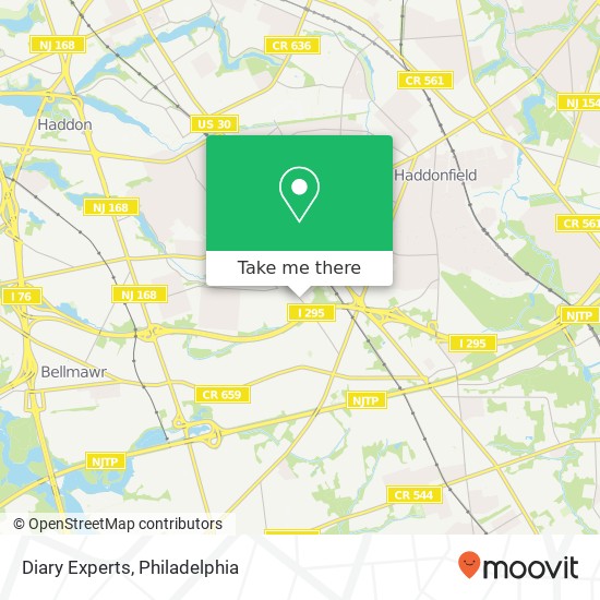 Diary Experts map