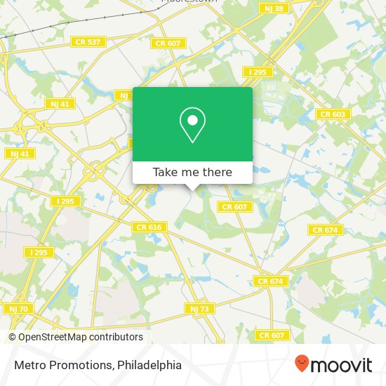 Metro Promotions map