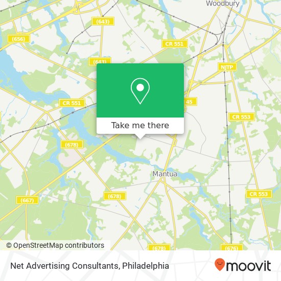 Net Advertising Consultants map