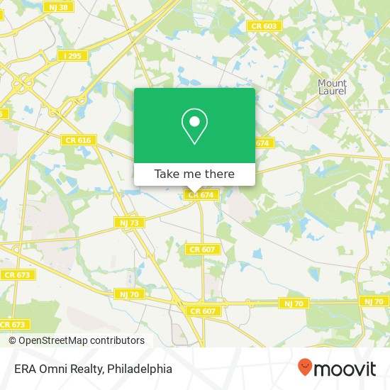 Mapa de ERA Omni Realty