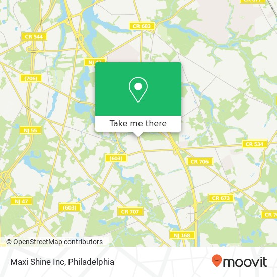 Maxi Shine Inc map