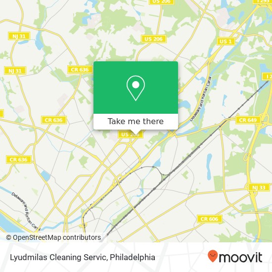 Lyudmilas Cleaning Servic map