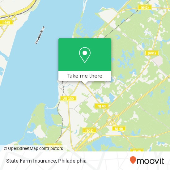 Mapa de State Farm Insurance