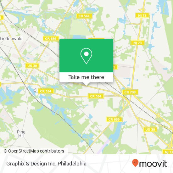 Graphix & Design Inc map