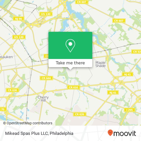 Mapa de Mikead Spas Plus LLC