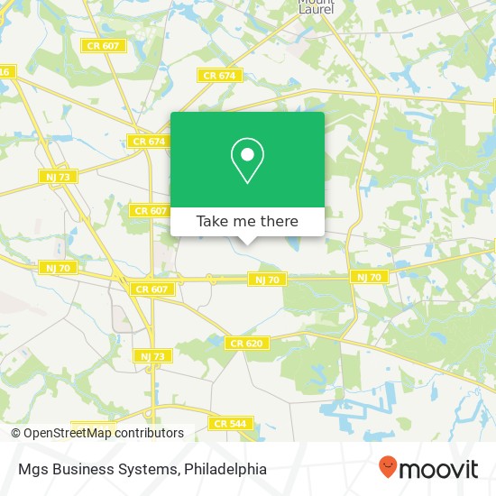 Mapa de Mgs Business Systems