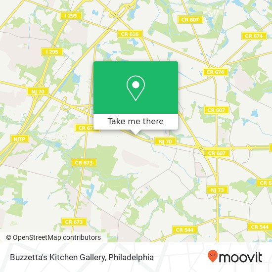 Mapa de Buzzetta's Kitchen Gallery