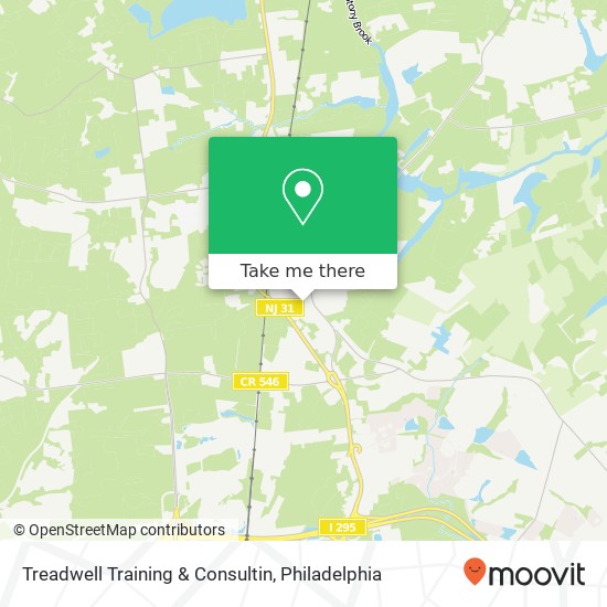 Treadwell Training & Consultin map