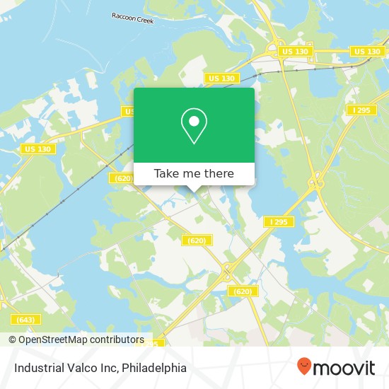 Industrial Valco Inc map