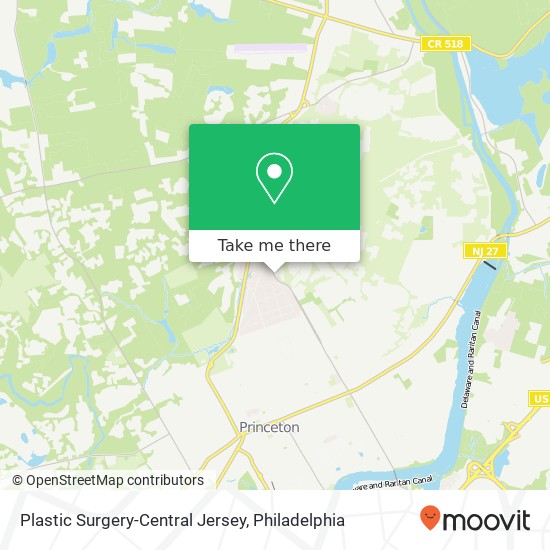 Mapa de Plastic Surgery-Central Jersey