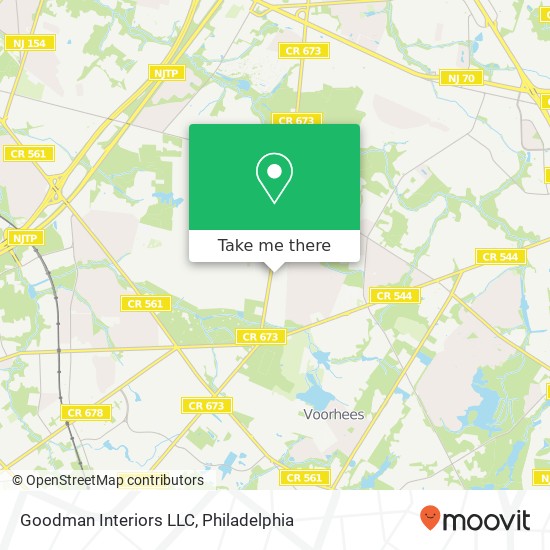 Goodman Interiors LLC map