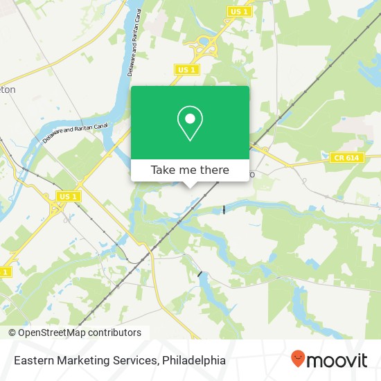 Eastern Marketing Services map