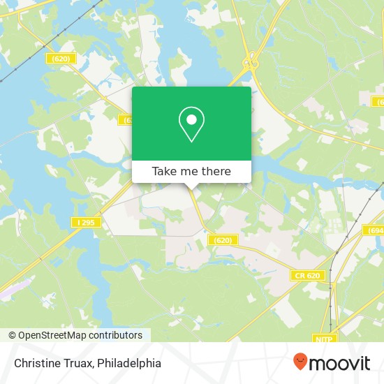 Christine Truax map