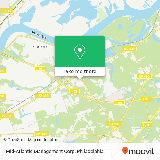 Mid-Atlantic Management Corp map