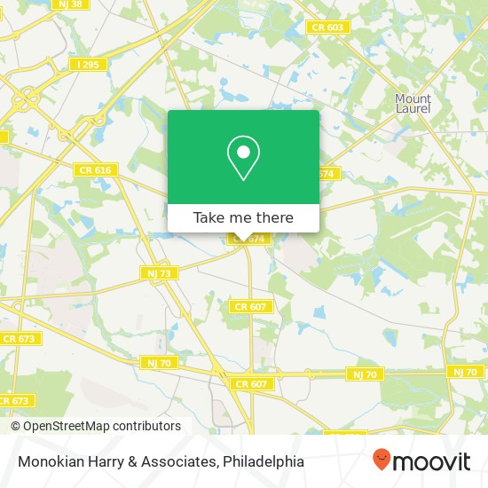 Mapa de Monokian Harry & Associates