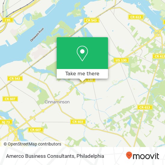 Mapa de Amerco Business Consultants