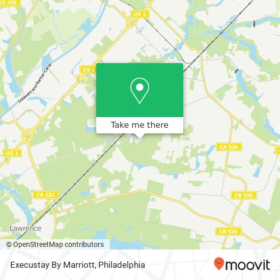 Mapa de Execustay By Marriott