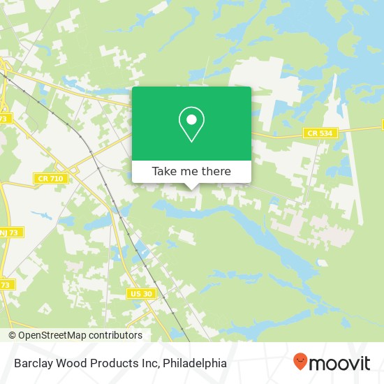Mapa de Barclay Wood Products Inc