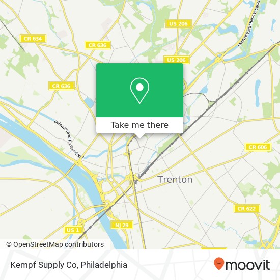 Mapa de Kempf Supply Co