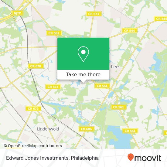 Edward Jones Investments map