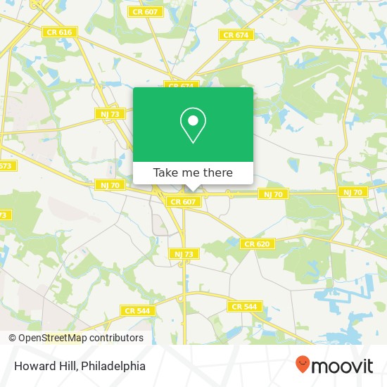 Mapa de Howard Hill