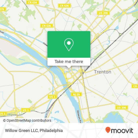 Willow Green LLC map