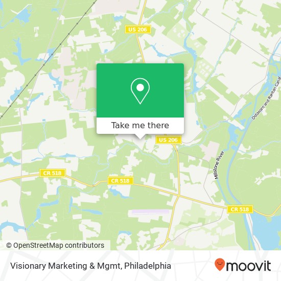 Mapa de Visionary Marketing & Mgmt