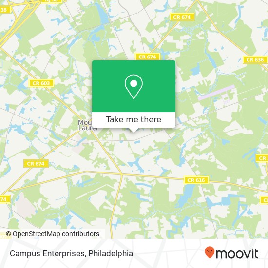 Mapa de Campus Enterprises