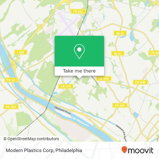 Modern Plastics Corp map