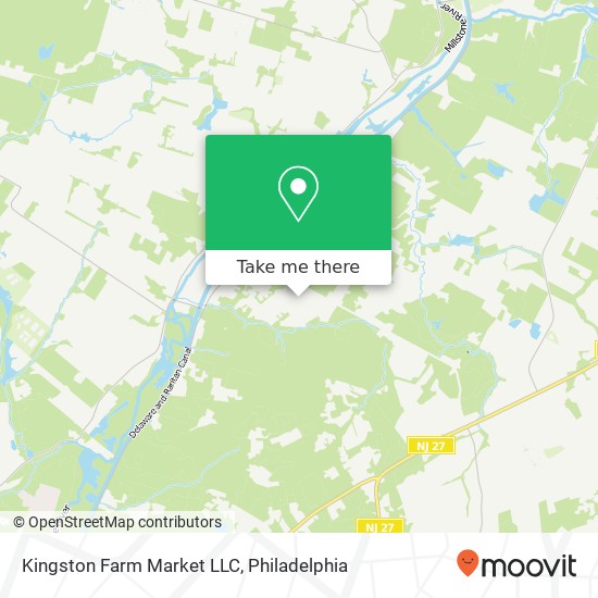 Mapa de Kingston Farm Market LLC