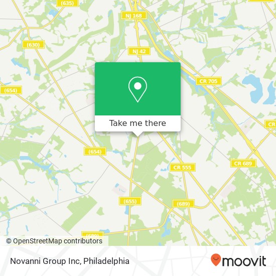 Novanni Group Inc map