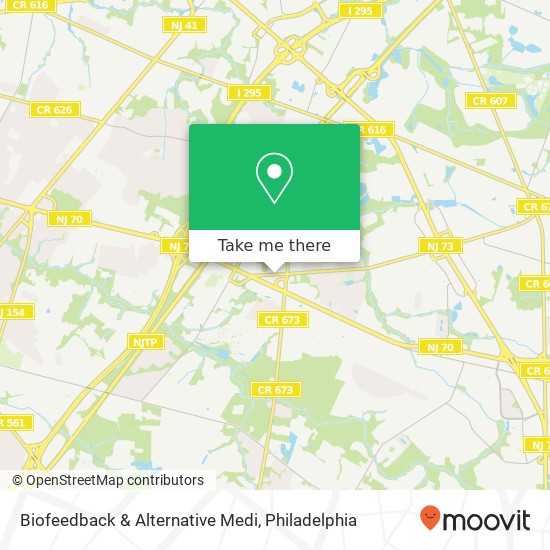 Biofeedback & Alternative Medi map