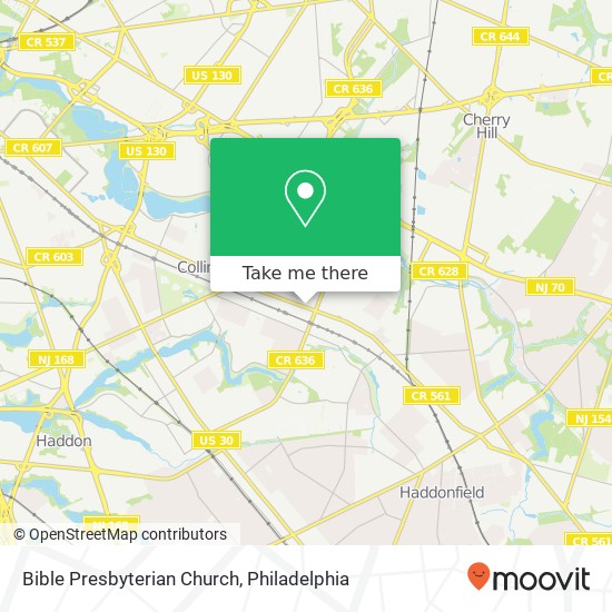 Bible Presbyterian Church map