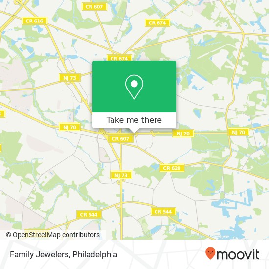 Family Jewelers map