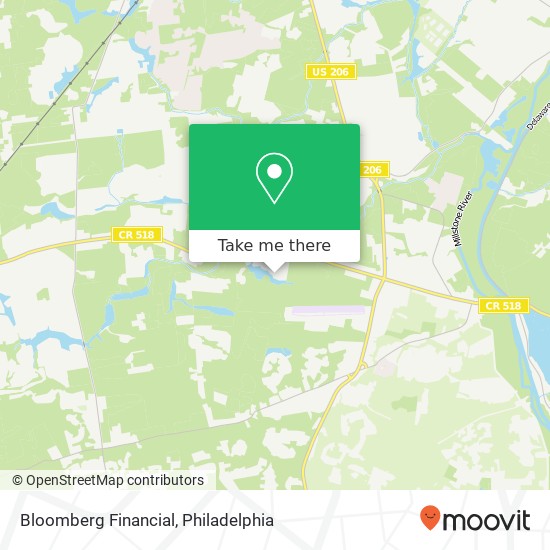 Mapa de Bloomberg Financial