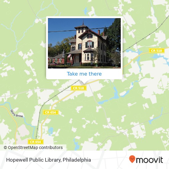 Hopewell Public Library map