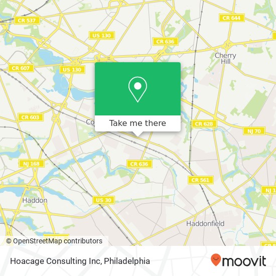 Hoacage Consulting Inc map