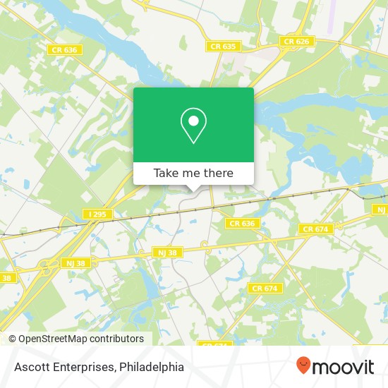 Ascott Enterprises map