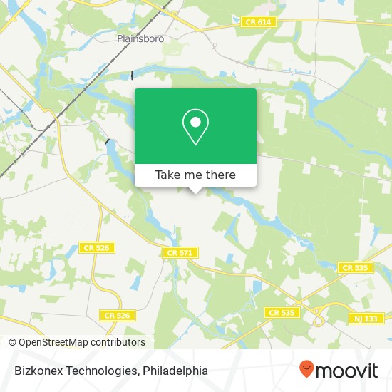 Bizkonex Technologies map