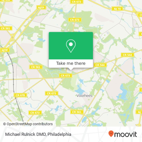 Michael Rulnick DMD map