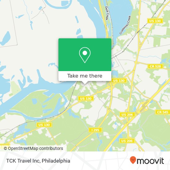 TCK Travel Inc map